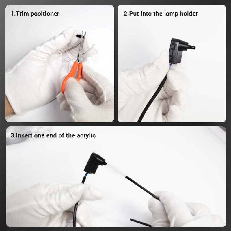 RGB Автомобильный интерьер оптическая проекция 12 В декоративное окружающее