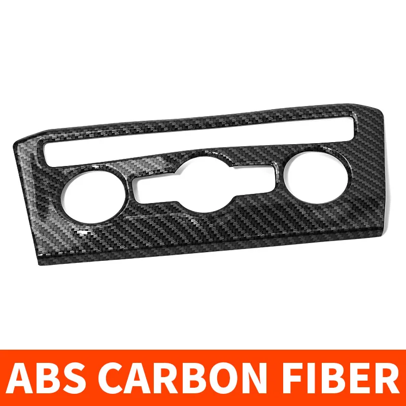 

Кондиционер воздуха с центральным управлением ручка для украшения панели из углеродного волокна патч, аксессуары для VW Volkswagen Tiguan mk2 2018 2019 2020