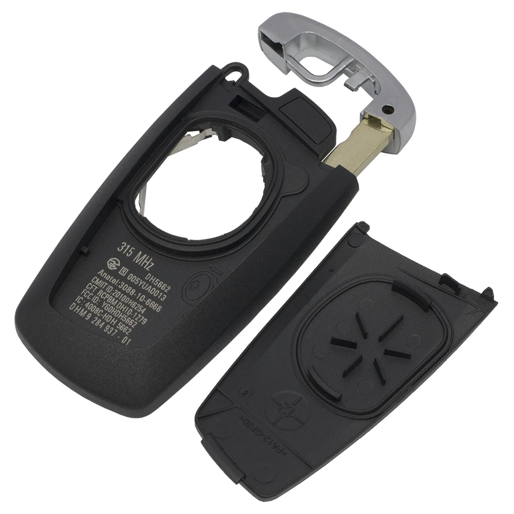 Умный чехол для автомобильного ключа с кнопкой WhatsKey 3/4 BMW CAS4 3 5 7 серии E90 E92 F10 F20 F30 X5