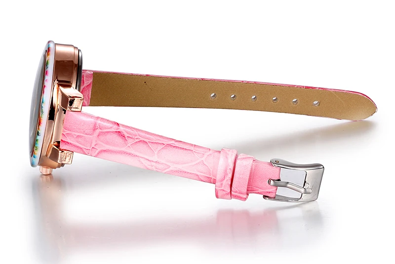 

New Arrival Women Watch Rhinestones Quartz Ladies Fashions Leather Watches Hot Sale