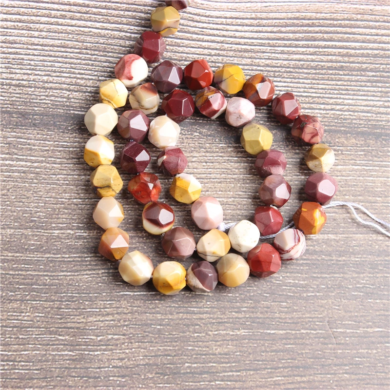 

Lanli 6/8/10/12mm naturally carves small flat Egg Yellowstone loose beads for jewelry DIY stone bracelets and necklaces