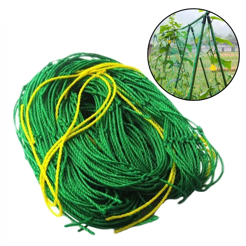 

0.9x1.8m Climbing Net Net Flowers support Support Plastic Bean Ropes Garden