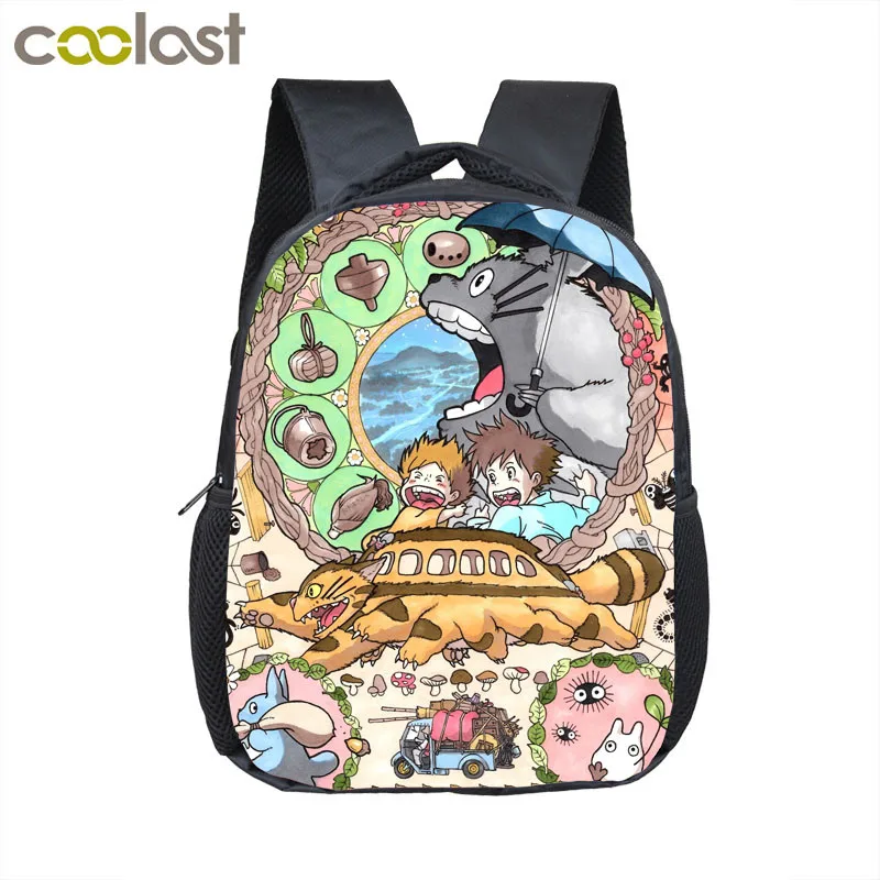 Маленький рюкзак для мальчиков и девочек аниме Тоторо сумка детского сада