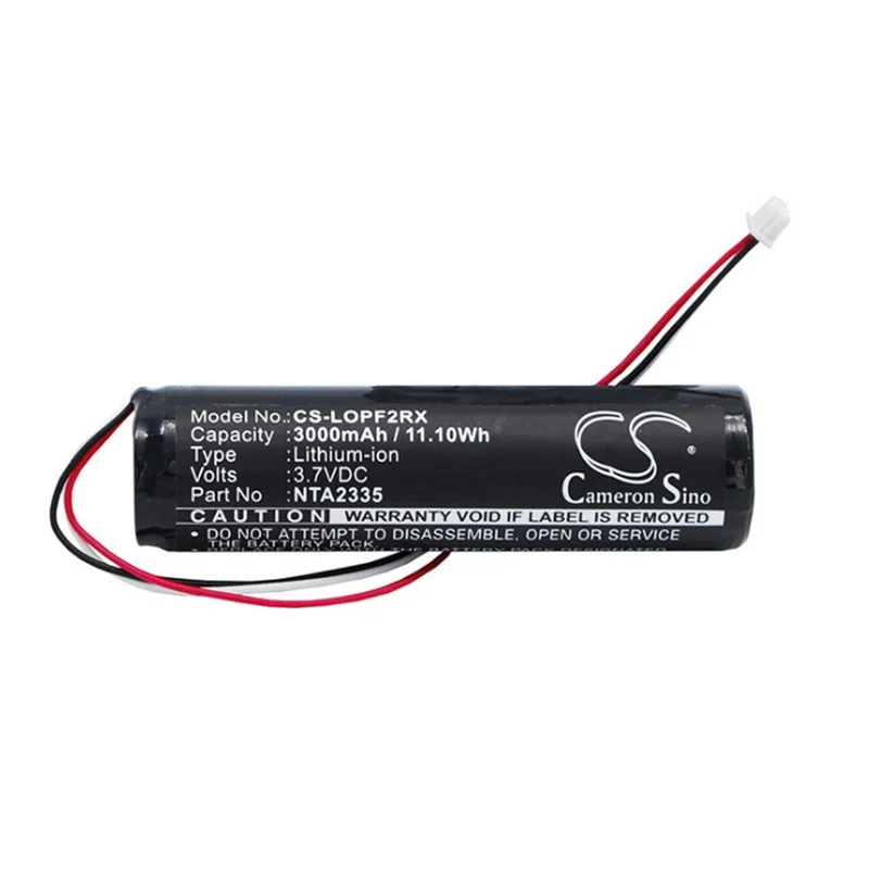 

New Battery 3000mAh for Logitech MM55, Pure-Fi Anywhere Speaker 2nd Li-ionRechargeable Accumulator Replacement NTA2335+Track