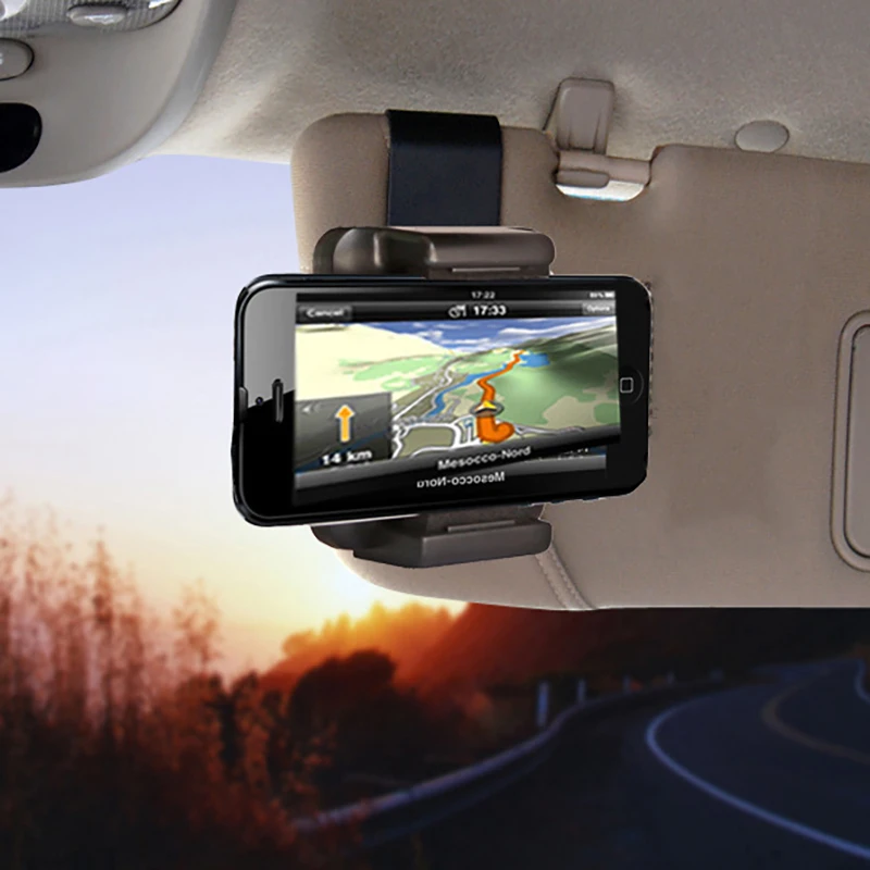 Универсальный Безопасный солнцезащитный козырек автомобильный держатель для