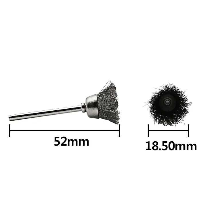 

Rotary Tools Wire Brush Set Stainless Steel Wheel Wire Workshop Equipment