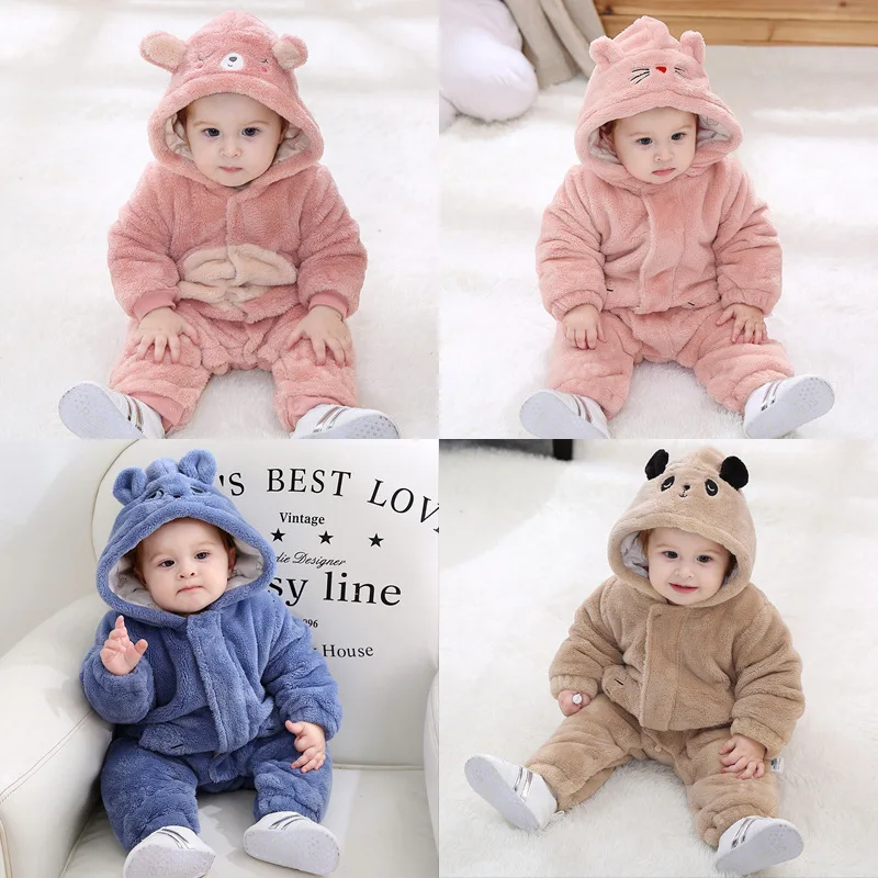 Новинка 2019 года сезон осень-зима хлопковый комбинезон с длинными рукавами для