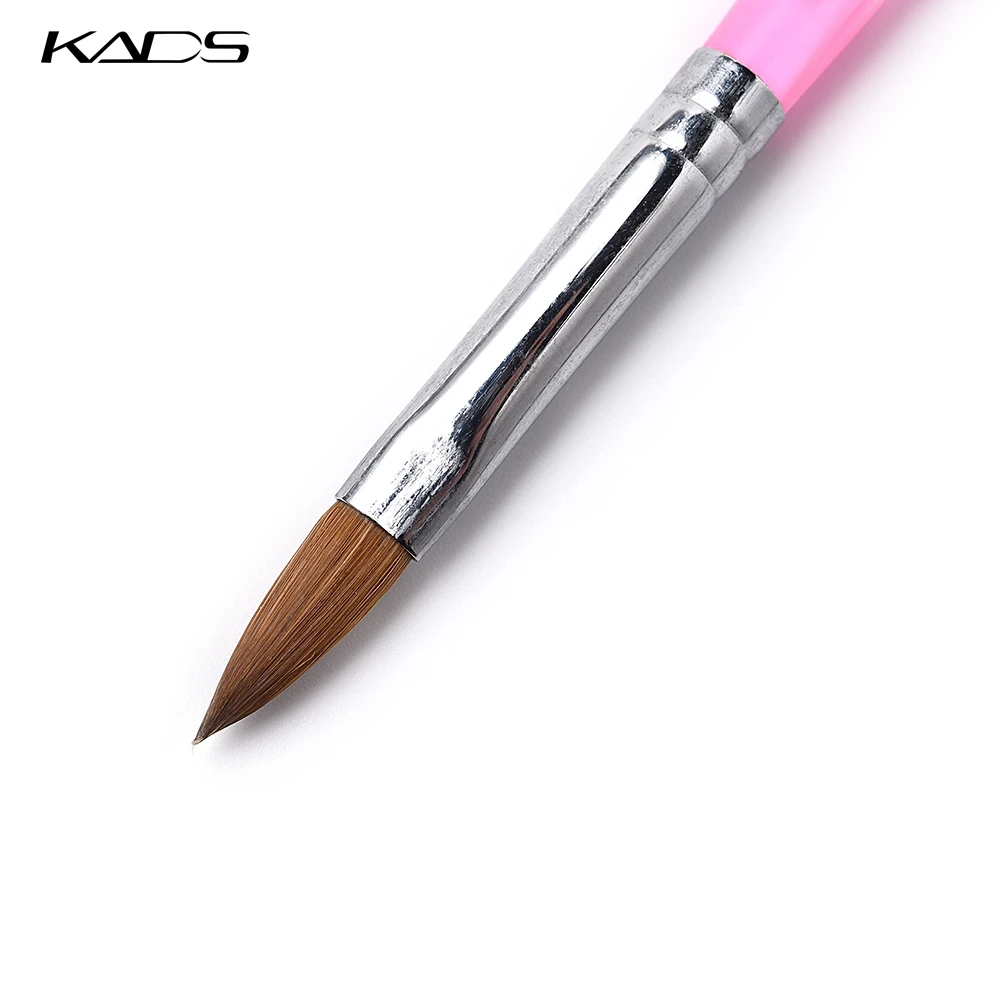 KADS 10pcs Size 8# Nail Brush Kolinsky Sable Acrylic Art Brushes Pen tool For kolinsky acrylic nail brush | Красота и здоровье
