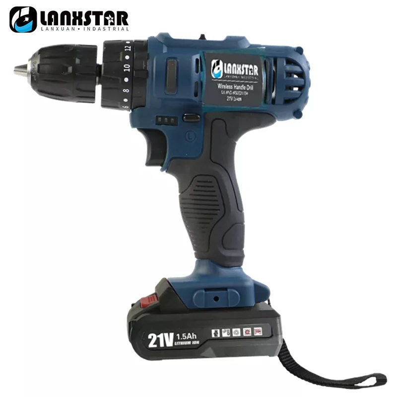 Шуруповерт Аккумуляторный ударный 21 в 2 скорости | Инструменты