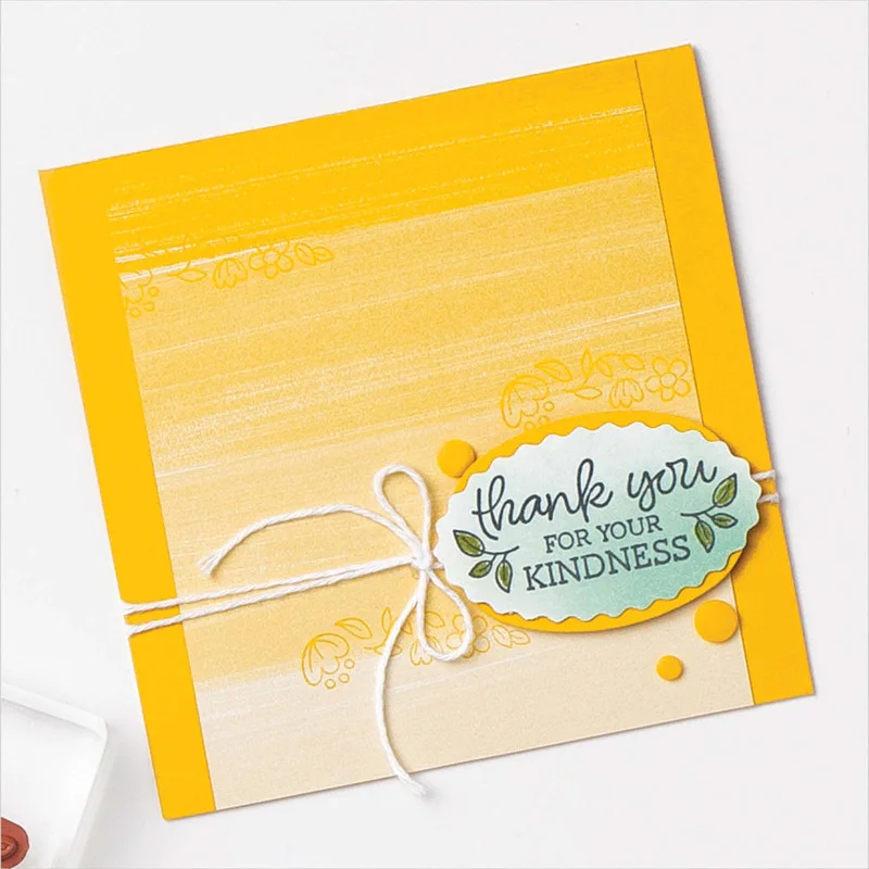 

Oval Occasions Stamp Set and Coordinating Dies for Easter, Friendship, a New baby Phrase Clear Stamp For DIY Scrapbooking Card