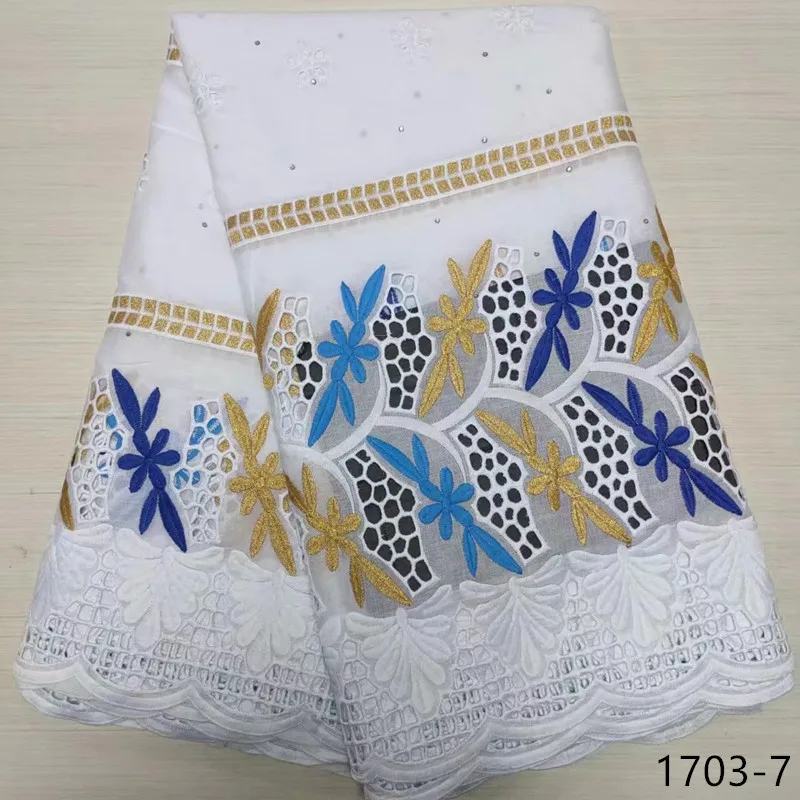 

Swiss voile lace in switzerland african lace fabric 5 yards swiss lace fabric for Wedding 100% cotton Milk shreds fabric 1703