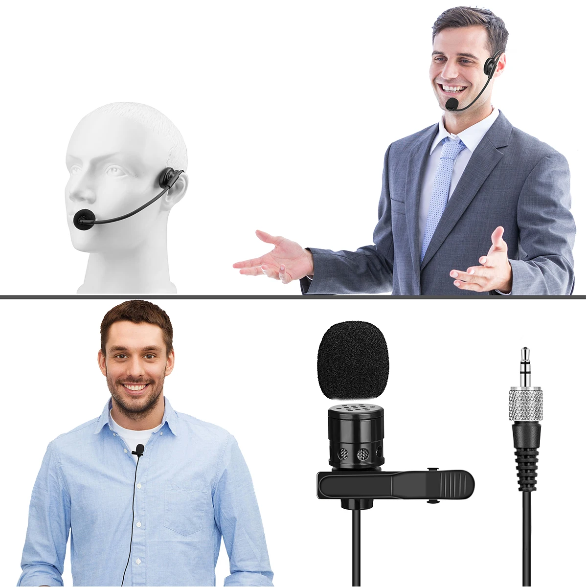KIMAFUN Мини Портативная гарнитура 2,4G наушники Bluetooth беспроводной микрофон усилитель мощности для туристического гида для обучения