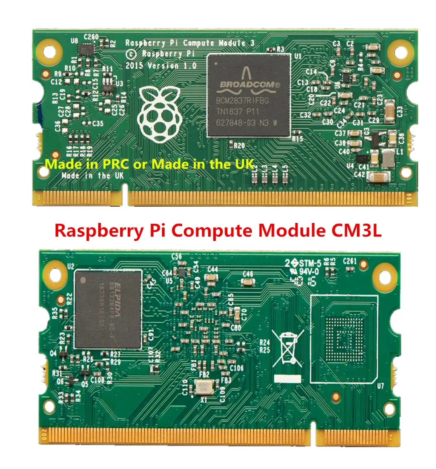 Умная плата компьютерный модуль Raspberry Pi 3Lite и см3 CM3L |Демонстрационные стенды| |