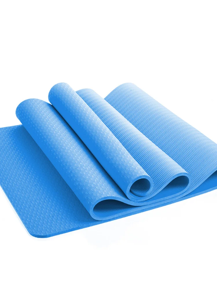 

8mmtpe yoga mat fitness exercise mat women's monochrome anti slip yoga mat environmental protection yoga supplies