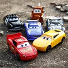 Модель автомобиля Disney Boy Pixar Тачки 2 3 Молния Маккуин Джексон шторм Mater 1:55 литая из металлического сплава, игрушка, подарок на день рождения