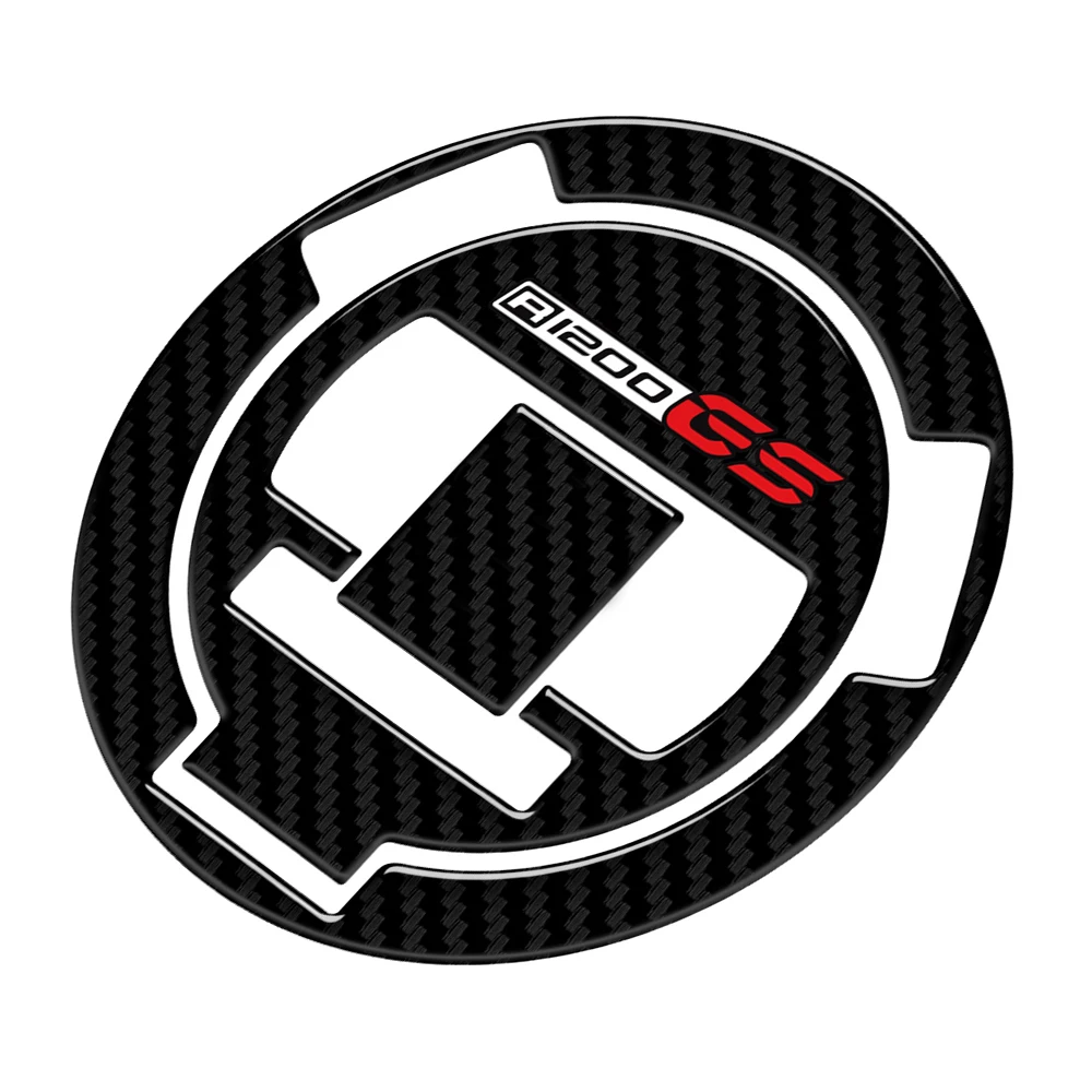 

Fuel tank cap cover for BMW R1200GS R1200GS motorcycle fuel tank cap decal protective shell R1200 GS 3D carbon fiber appearance
