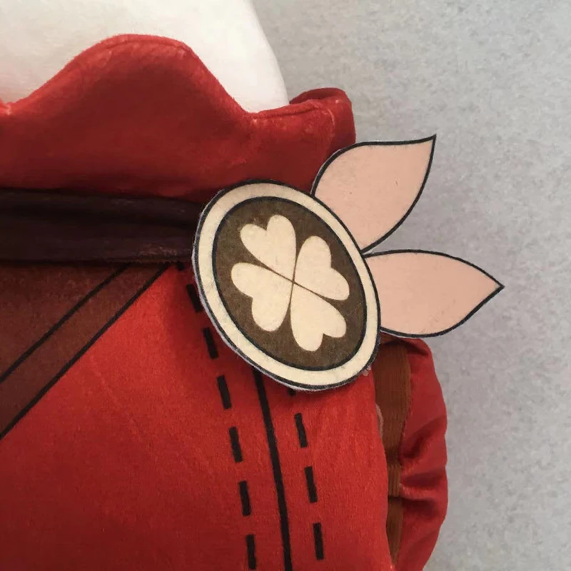 Mu&ntilde;ecos de peluche Kawaii Klee para ni&ntilde;as, calentador de manos de 30cm, juego de Anime de dibujos animados, juguetes de peluche, decoraci&oacute;n de habitaci&oacute;n de impacto, regalo de Navidad-3
