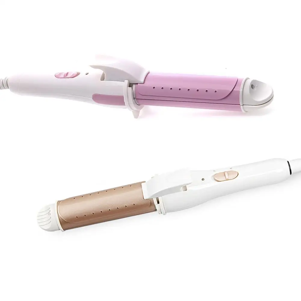 Выпрямитель для волос 2 в 1 Плойка дома дорожная пластина ролик быстрого нагрева