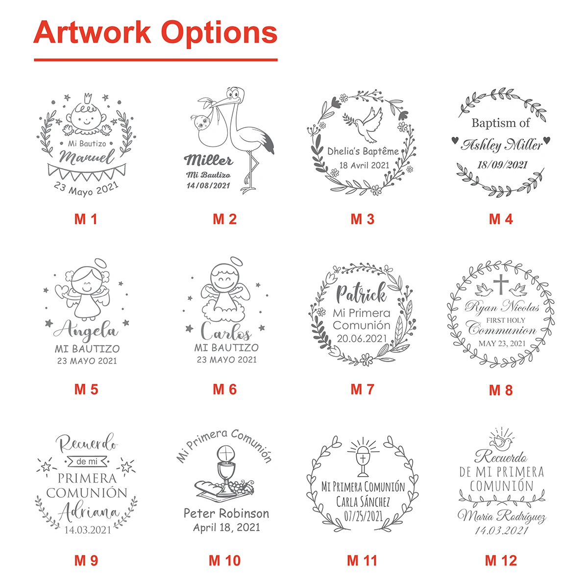 Персонализированное зеркало для первого причастия | Дом и сад