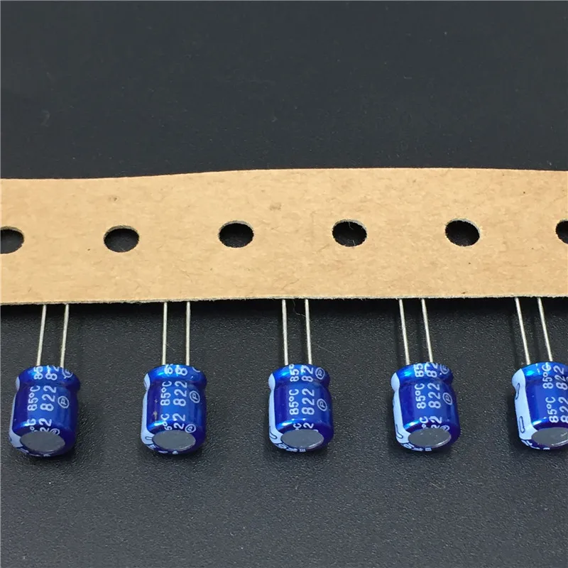 10pcs 100uF 10V ELNA RC2 series 6.3x7mm 10V100uF Blue Audio capacitor | Capacitors