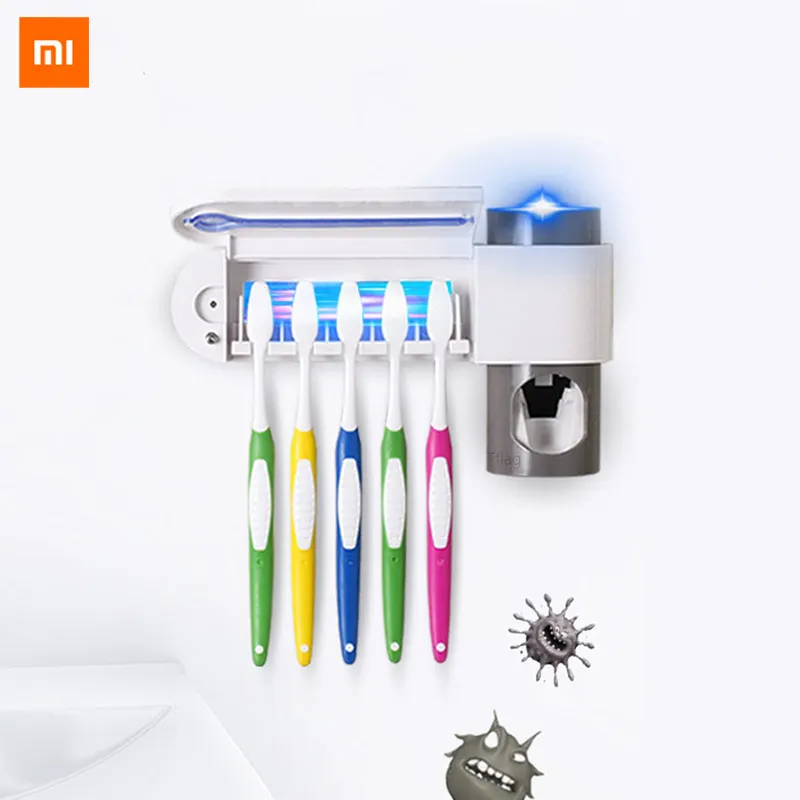 Xiomi Стерилизатор зубных щеток уф стерилизация Зубная щетка дезинфекция стойка