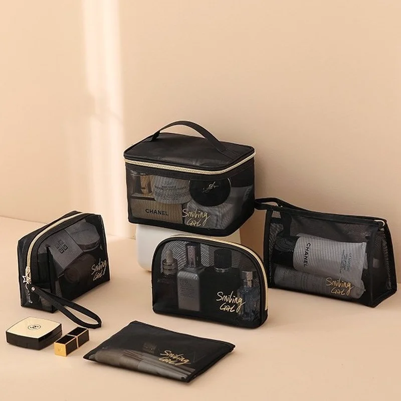 5 шт. сетчатая косметичка для офиса на молнии | Дом и сад