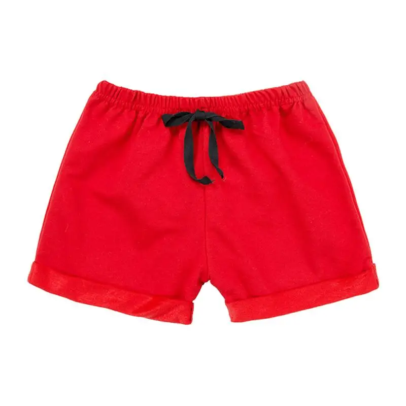 Летние Детские хлопковые шорты брендовые для мальчиков и девочек детское нижнее