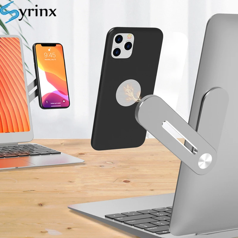 

Dual Monitor Display Clip Adjustable Phone Stand Holder Computer Screen Laptop Side Mount Connect Tablet Support Holder Bracket