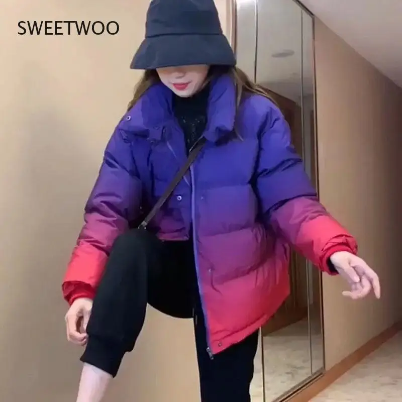 Design Sense Of Fashion Clothes Women Korean Version  The New Wild Loose Thin Cotton Coat Women Winter Casual Temperament Jacket