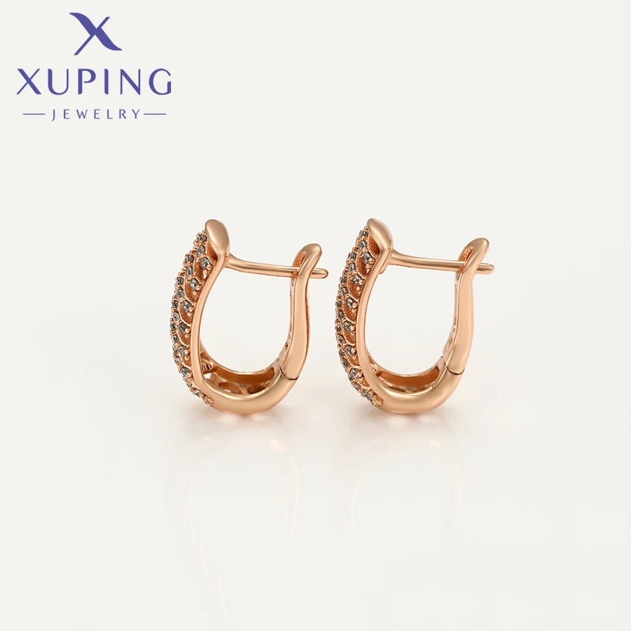 Xuping ювелирные изделия Новое поступление очаровательные серьги-кольца в форме