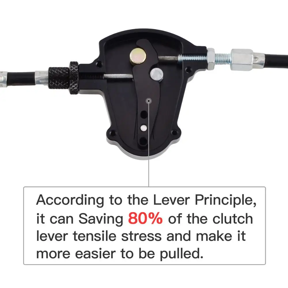 Короткий рычаг сцепления трюка легкая кабельная система для Honda CR CRF 125 250 450 Yamaha