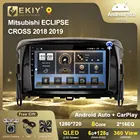 EKIY QLED DSP Android 10 автомобильное радио для Mitsubishi ECLIPSE CROSS 2018 2019 мультимедийный видеоплеер стерео навигация GPS Carplay
