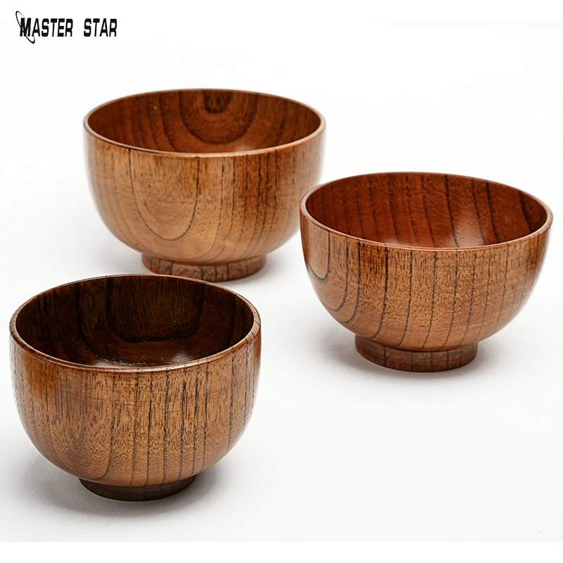 Мастер Звезда натурального дерева китайский лак Дерево чаша для детей