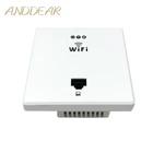 ANDDEAR Белый беспроводной WiFi в стене AP высокое качество гостиничные номера Wi-Fi покрытие мини настенное крепление AP маршрутизатор точка доступа