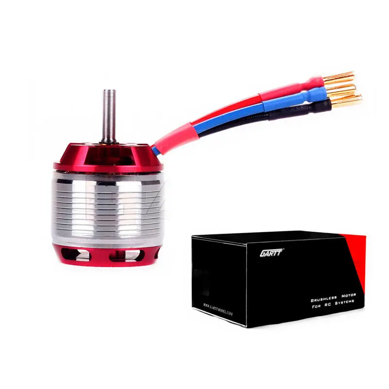 

Мотор Gartt HF700 530KV 4500W бесколлекторный для вертолета на радиоуправлении Trex 700