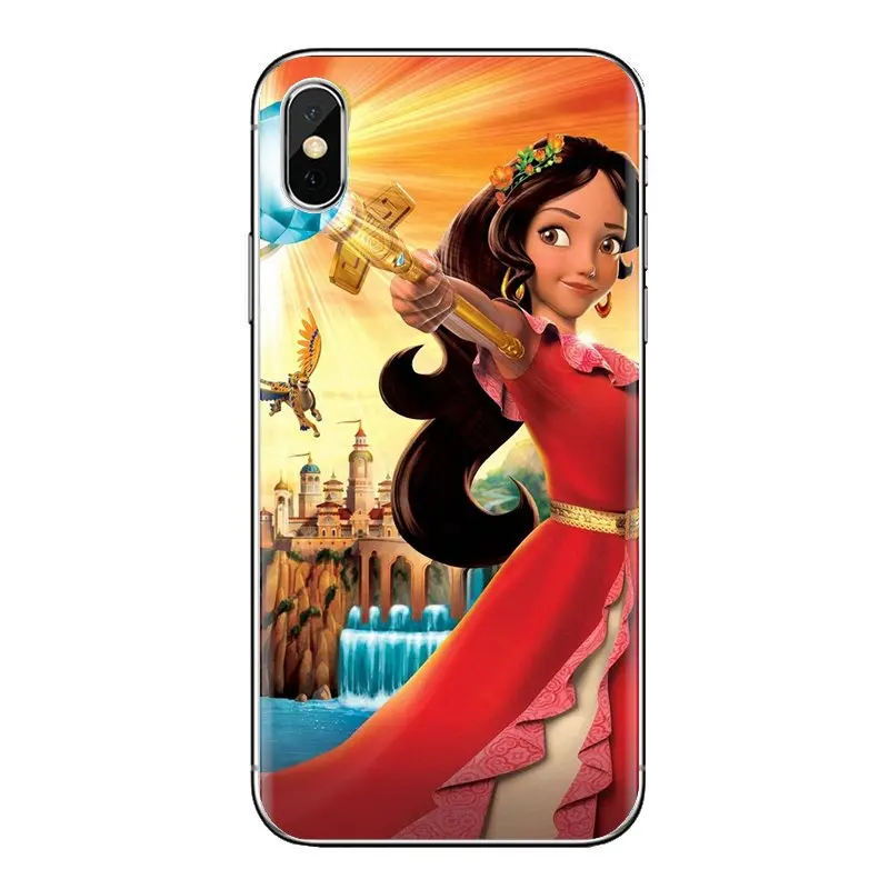 Принцесса Елена прозрачные мягкие чехлы для спортивной камеры Xiao mi 6 A1 Max x 2 5X 6X Red