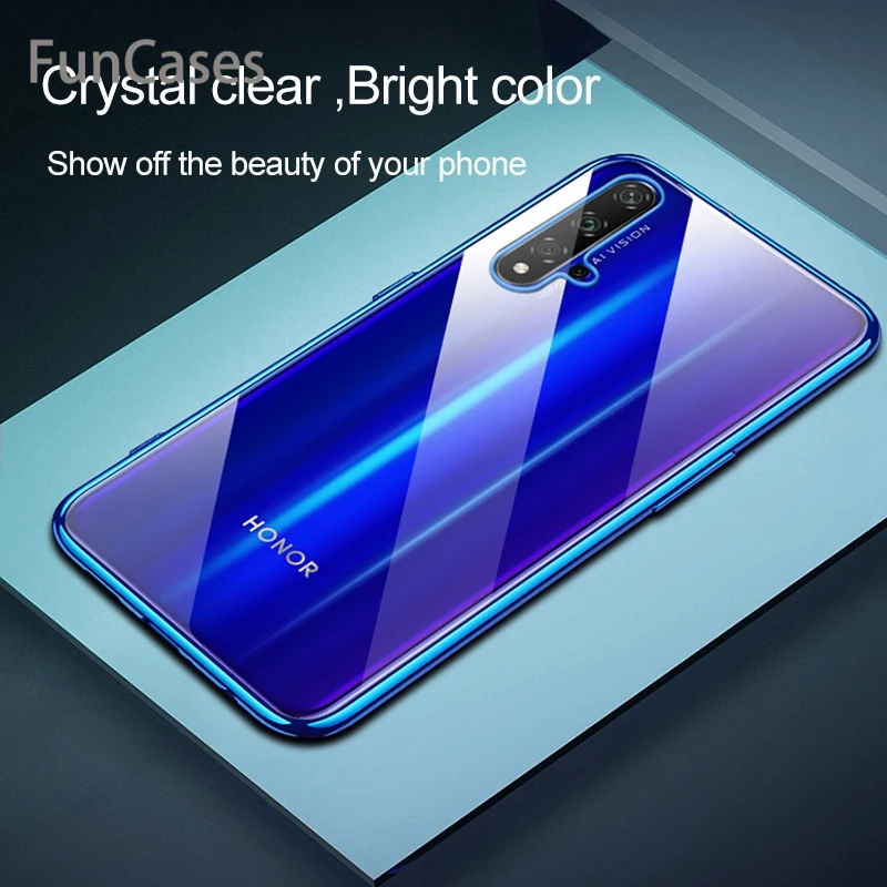 Чехол-накладка для Huawei Honor 20 Pro 20i View силиконовый с лазерным покрытием | Мобильные