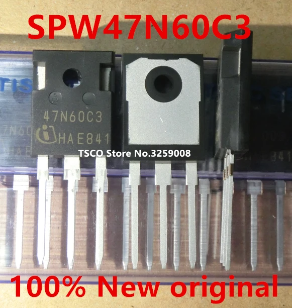 

SPW47N60C3 47N60C3 47A/650V/0.07Oh 100%new original 10pcs