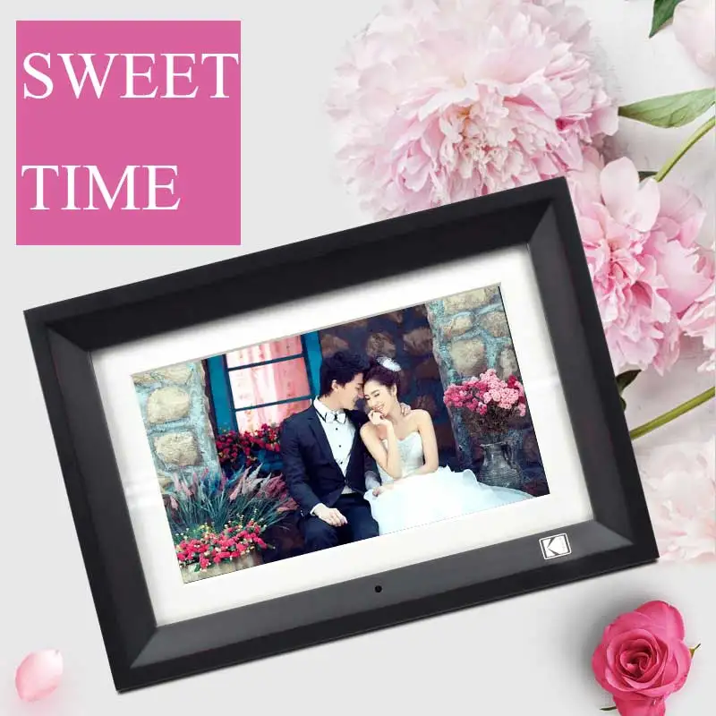 KODAK Цифровая фоторамка 10 1 &quotHD TFT LCD 1024*600 Будильник MP3 MP4 проигрыватель