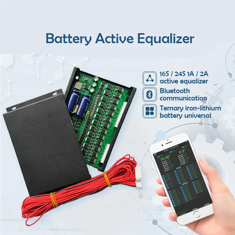 2S ~ 24S BMS литий ионный Lipo LTO Lifepo4 титанатный аккумулятор Интеллектуальный Bluetooth