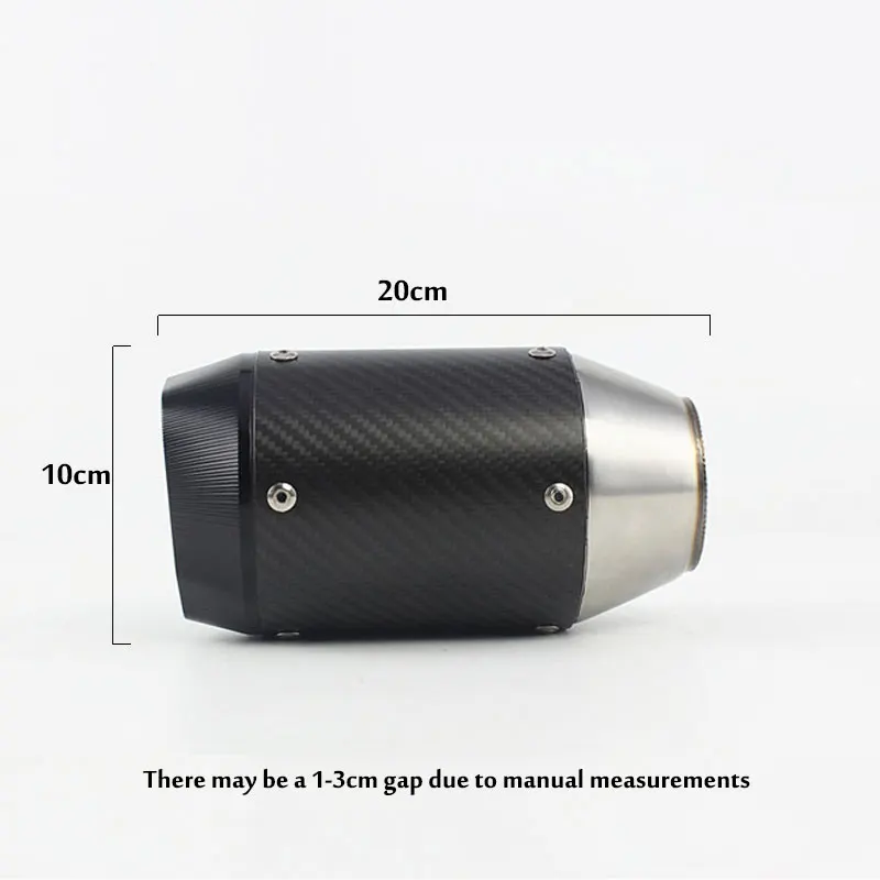 Выхлопной мотоцикл Akrapovic Остин гонки большой трубы Escape мото углеродного волокна