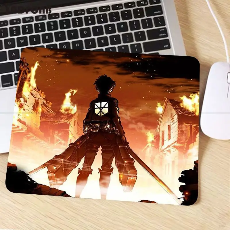 

YNDFCNB Your Own Mats Attack on Titan logo Keyboard Gaming MousePads Top Selling Wholesale Gaming Pad mouse