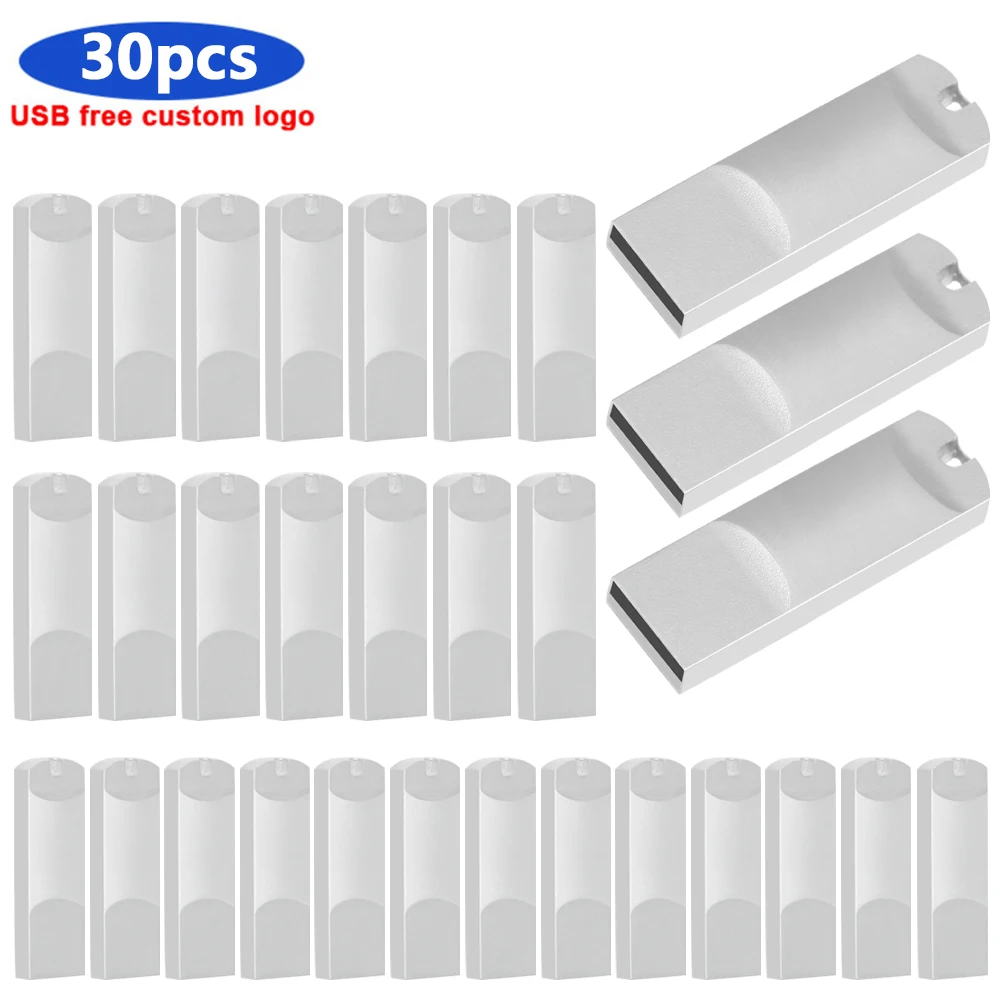 

Оптом 30шт Бесплатная персонализированный логотип USB 2,0 pendrive16GB 32 Гб USB флеш-накопитель 64 ГБ 128 ГБ Флеш накопитель карта памяти флэш-накопитель ...