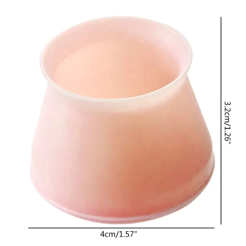 

4pcs Hard Wood Furniture Floor ProtectionMute Non Slip Universal Silicone Home Bar Use Chair Table Foot Pad Mat Cover Protector