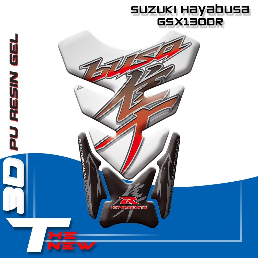 Мотоциклетная 3d наклейка эмблема защита танка для Suzuki Hayabusa GSX1300R|Наклейки и