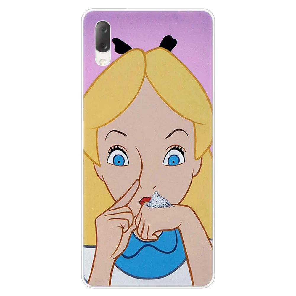 012 Алиса в стране чудес жесткий чехол для Sony Xperia L1 L2 L3 X XA XA1 XA2 XA3 ультра 10 плюс E5 XZ XZ1 XZ2 компактный XZ3 XZ5 2 20 крышка - Цвет: 012