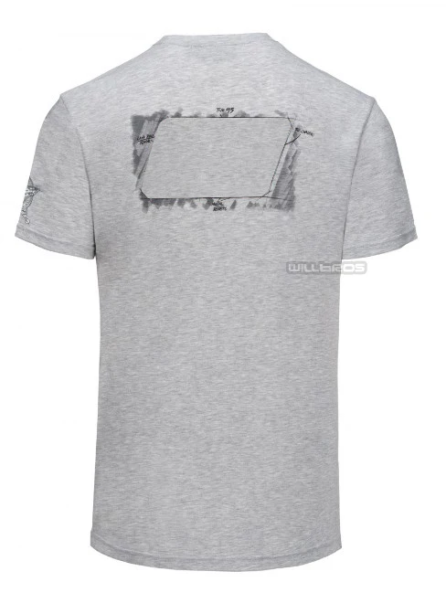 Бесплатная доставка! Мотоциклетная футболка в стиле шлема серый топ для