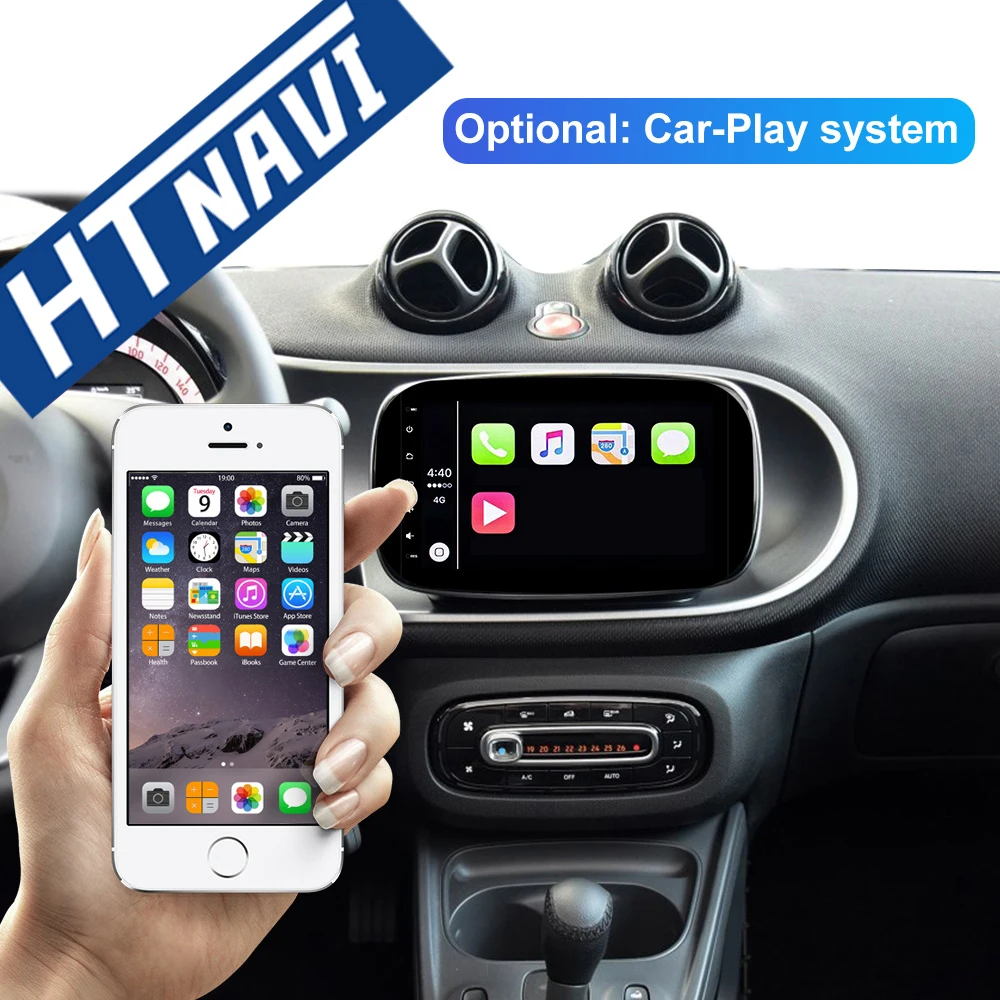 Восьмиядерный ОЗУ 4G Автомобильный DVD с сенсорным экраном радиоприемник 1Din Bluetooth