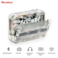 personal plastic cassette tape misic player adapter bluetooth stero fm radio cassette transmitter player convert with auto rev