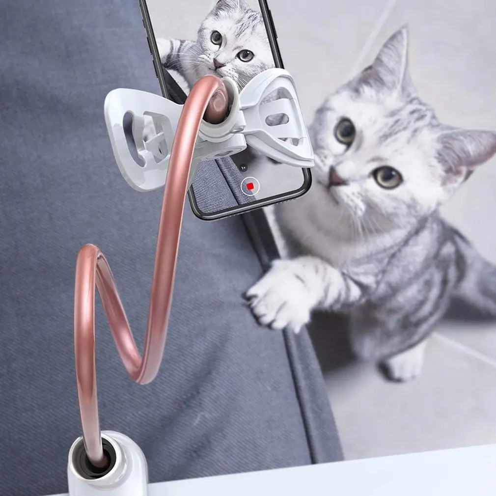 

Phone Holder Gooseneck Adjustable Holder-Universal 360 Degree Rotation Holder For IPhone Phone Holder